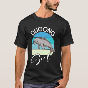Camiseta Vaca marina animal dugón niña dugón