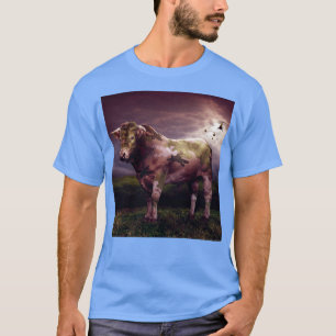 Camiseta Vaca militar de Fonebook