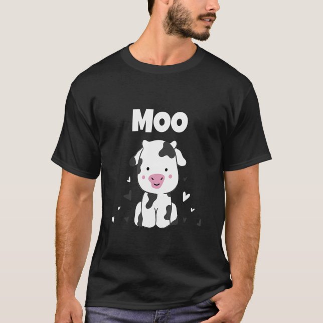 Camiseta Vaca Mona Muge (Anverso)