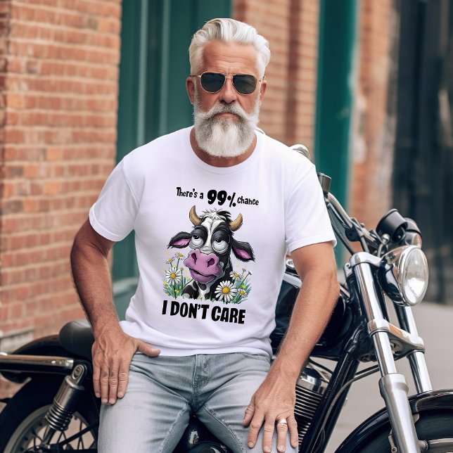 Camiseta Vaca monocroma majestuosa con nariz ruborizante (Subido por el creador)