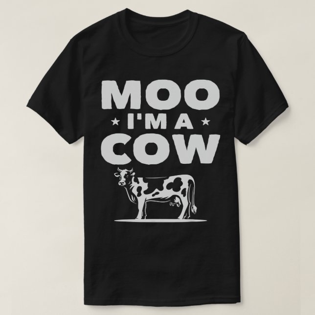 Camiseta Vaca Mooey Moo Agricultores Vacas Vaqueros Vaquero (Diseño del anverso)