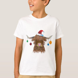 Camiseta Vaca navidad