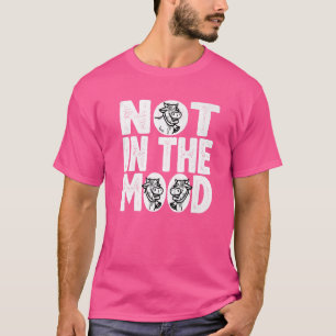 Camiseta Vaca No Está De Humor Para Hombres Mujeres Anima