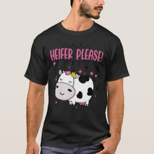 Camiseta Vaca Novilla Por Favor Bebé Ropa De Niña Pequeña