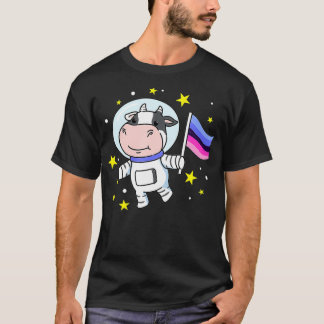 Camiseta Vaca Orgullo Omniseual En Omniseual Espacial