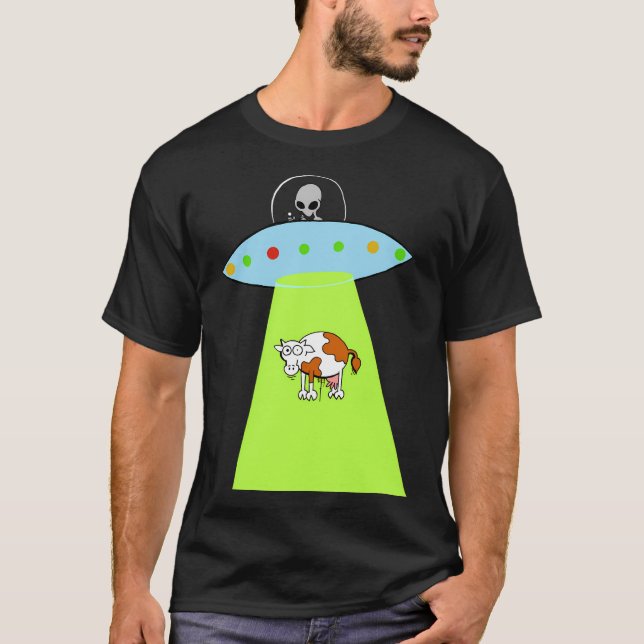 Camiseta Vaca Ovni (Anverso)