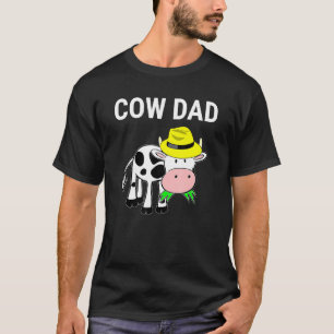 Camiseta Vaca Papá Lindo Granjero De Vacas Padre