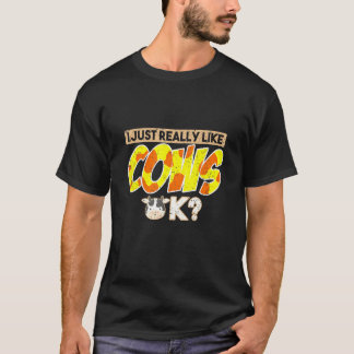 Camiseta Vaca para granjeros