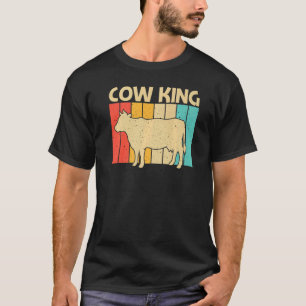 Camiseta Vaca Para Hombres Boys Granjero De Vacas Explotaci