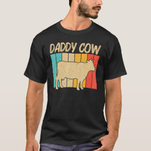 Camiseta Vaca Para Hombres Boys Granjero De Vacas Explotaci