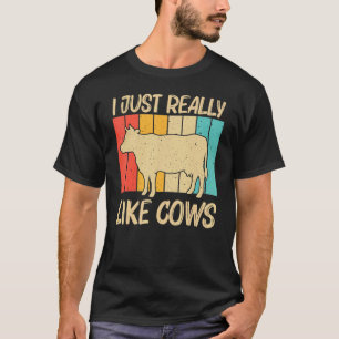 Camiseta Vaca Para Hombres Mujeres Agricultoras De Vacas Ex