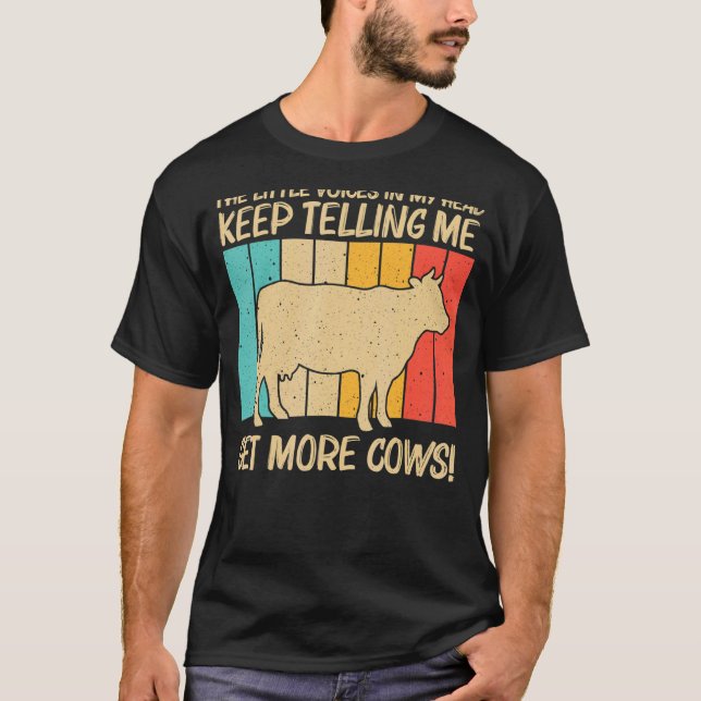 Camiseta Vaca Para Hombres Mujeres Agricultoras De Vacas Ex (Anverso)