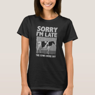 Camiseta Vaca Para Hombres Mujeres Agricultoras De Vacas Ga