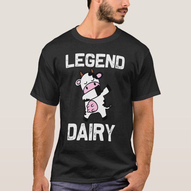 Camiseta Vaca Para Hombres Mujeres Lechando Vacas Rancho De (Anverso)