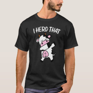 Camiseta Vaca para hombres mujeres ordeñando vacas toro ran