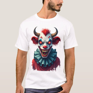 Camiseta Vaca Payasa del Terror