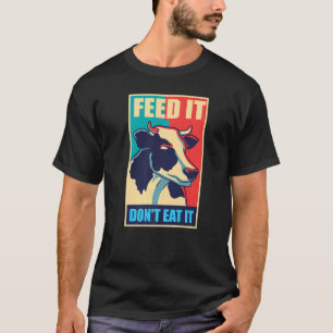 Camiseta Vaca protege animales leche vegano vegetariano com