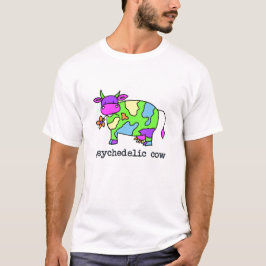 Camiseta vaca psicodélica