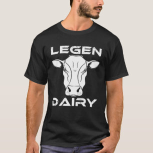 Camiseta Vaca Pun Legen Granja Animal Lechero