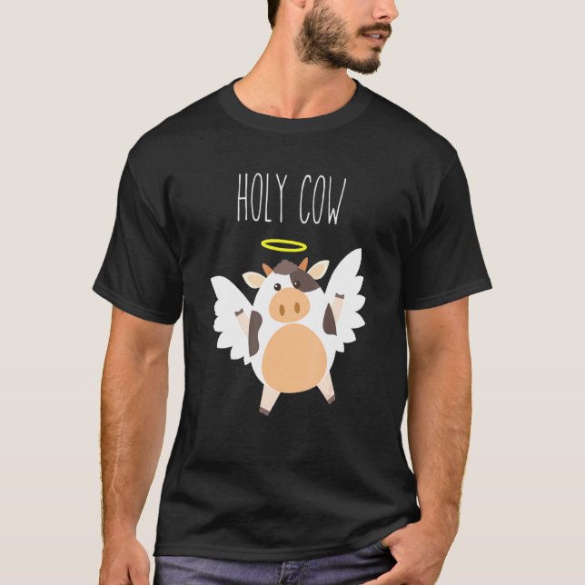 Camiseta Vaca Sagrada Ángel de Vaca (Anverso)
