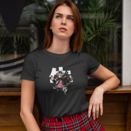 Camiseta Vaca Samurai moderna