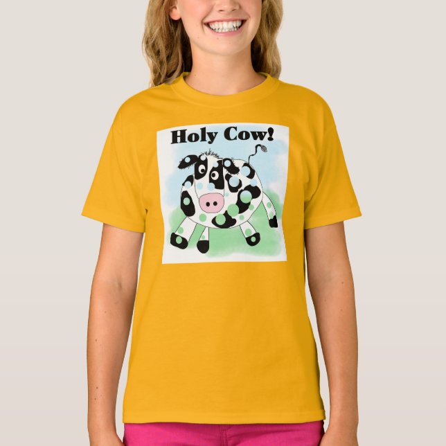 Camiseta Vaca santa (Anverso)