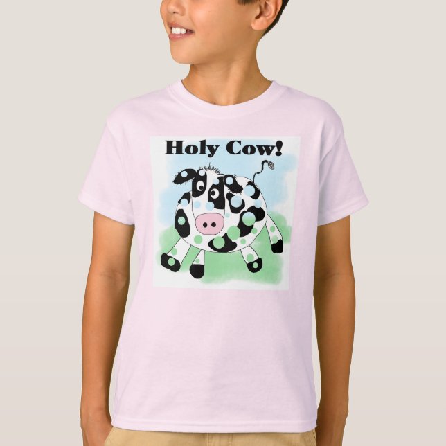 Camiseta Vaca santa (Anverso)