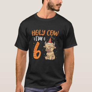 Camiseta Vaca Santa Im 6 Escocesa Carne de vaca Highland Im