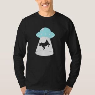 Camiseta Vaca Secuestrada En Cazadores Ufo Láser Ufo