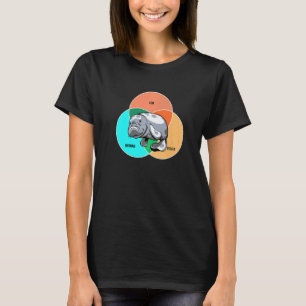 Camiseta Vaca Sirena Patata Vaca Marina Zoológico Animal Ma