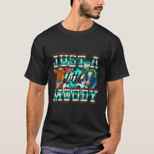 Camiseta Vaca Sólo Un Pequeño Moody Vaca Hombres Vacas Muje