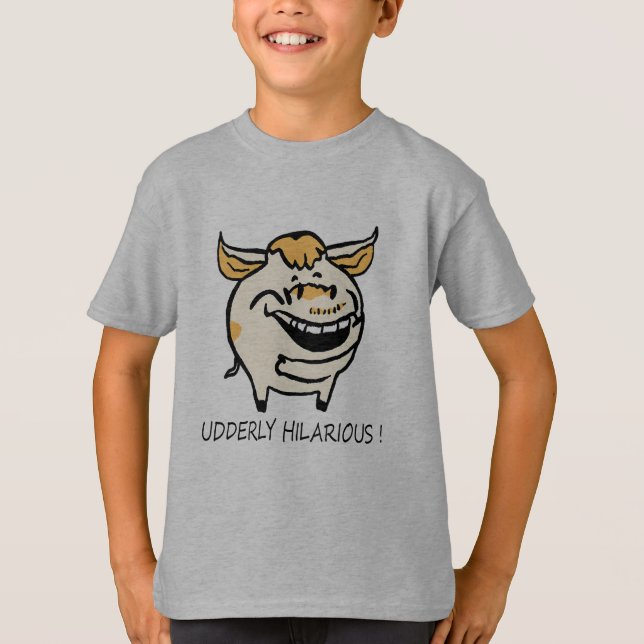 Camiseta Vaca sonriente (Anverso)