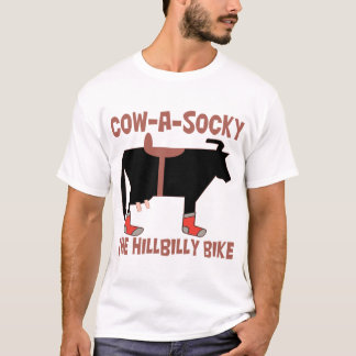 Camiseta Vaca Un Calcazo La Bicicleta Hillbilly