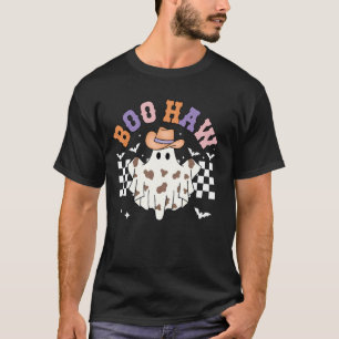 Camiseta Vaca Vaquero Boo Espeluznante Temporada Divertido 