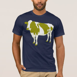Camiseta Vaca verde ahora