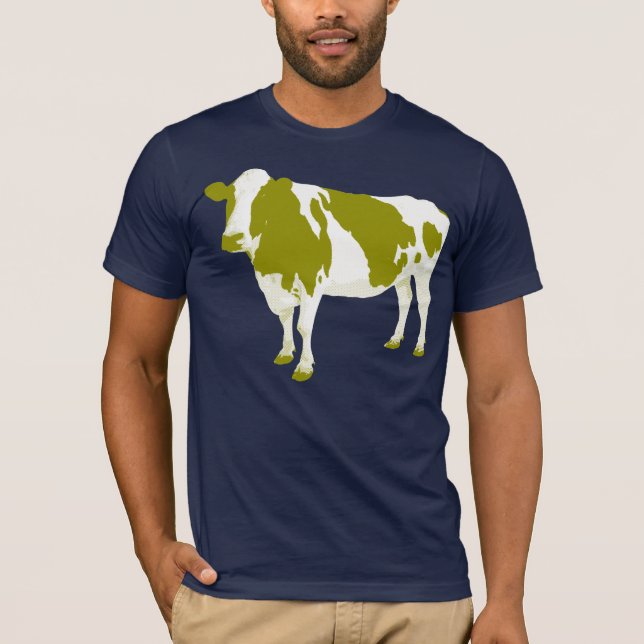 Camiseta Vaca verde ahora (Anverso)