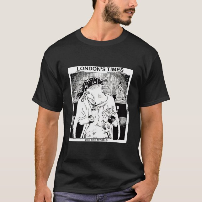 Camiseta Vaca Voo Doo de Nueva Orleans (Anverso)