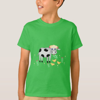 Camiseta Vaca y pollitos