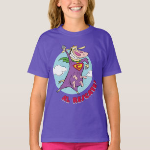 Camiseta ¡Vaca y pollo Super Vaca Al Rescate!