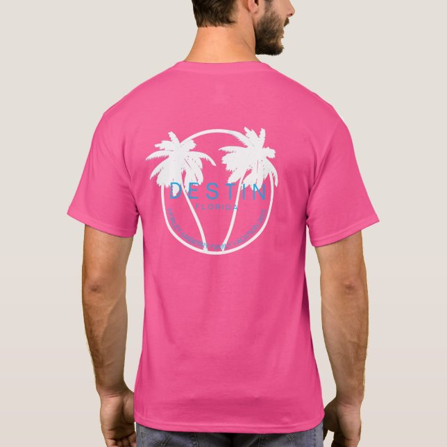Camiseta Vacacional Rosa 2023 (Reverso)