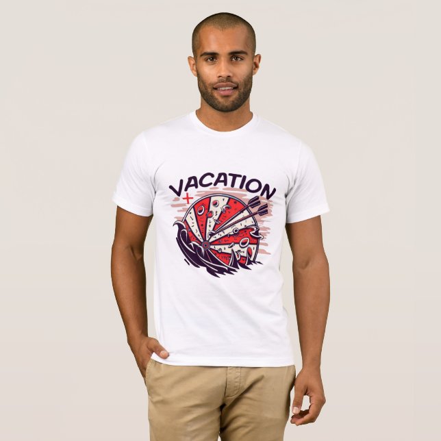 Camiseta vacaciones (Anverso completo)