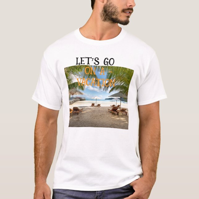 Camiseta Vacaciones (Anverso)
