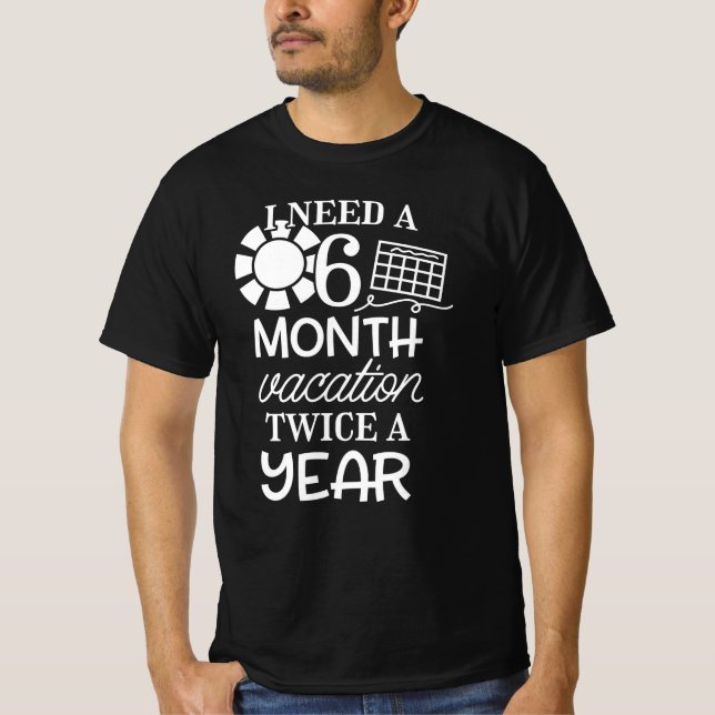 Camiseta Vacaciones - (Anverso)