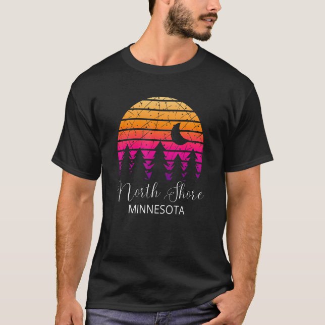 Camiseta Vacaciones al aire libre en la costa norte de Minn (Anverso)