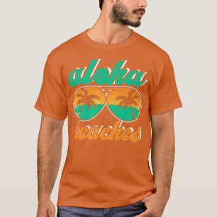 Camiseta Vacaciones Aloha Viaje de Viaje a la Playa Isla de