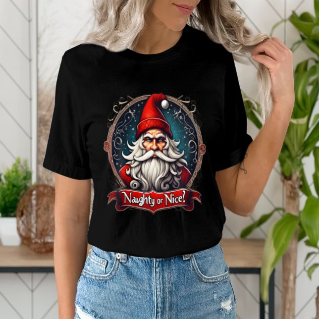 Camiseta Vacaciones anticuadas o bellas de Santa Vintage (Subido por el creador)