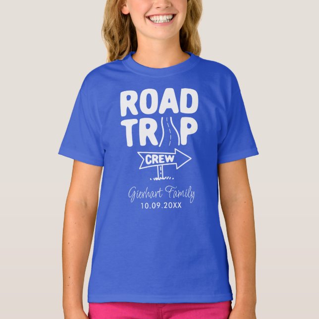 Camiseta Vacaciones anuales de Personalizados de tipografía (Anverso)