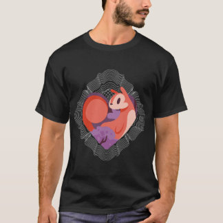 Camiseta Vacaciones bajo las palmeras en una hamaca.