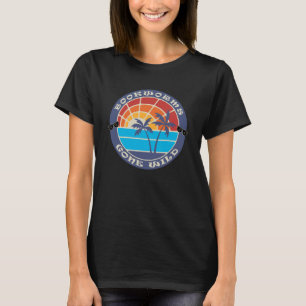 Camiseta Vacaciones bibliotecarias de primavera en playa
