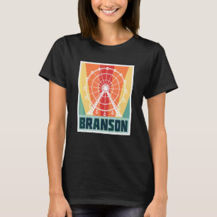 Camiseta Vacaciones Branson Missouri Viaje Caminata Campame